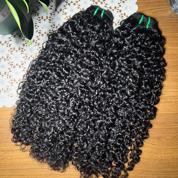 Softgal Hair - Loose Curly Double Drawn Virgin Hair Extensions